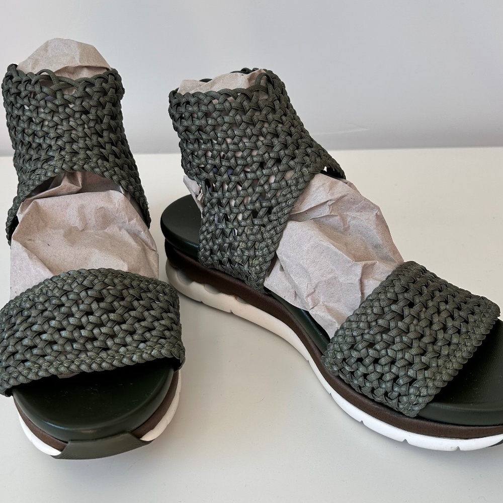 Edam Braided sandals by Salvatore Ferragamo